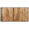 vidaXL Dining Table 160 cm Rough Mango Wood