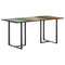 vidaXL Dining Table 160 cm Solid Reclaimed Wood