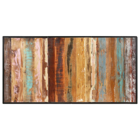 vidaXL Dining Table 160 cm Solid Reclaimed Wood