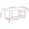 vidaXL Dining Table 180 cm Rough Mango Wood