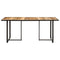 vidaXL Dining Table 180 cm Rough Mango Wood