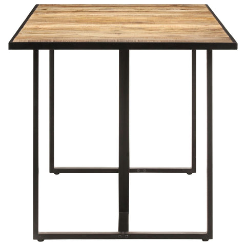 vidaXL Dining Table 180 cm Rough Mango Wood
