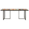 vidaXL Dining Table 200 cm Solid Reclaimed Wood