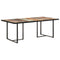 vidaXL Dining Table 200 cm Solid Reclaimed Wood