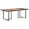 vidaXL Dining Table 200 cm Solid Reclaimed Wood