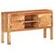 vidaXL Sideboard 116x30x66 cm Solid Acacia Wood