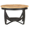 vidaXL Coffee Table Ø68x43 cm Rough Mango Wood
