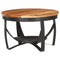 vidaXL Coffee Table Ø68x43 cm Solid Acacia Wood