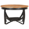 vidaXL Coffee Table Ø68x43 cm Solid Acacia Wood