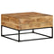 vidaXL Coffee Table 68x68x41 cm Rough Mango Wood