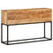 vidaXL Console Table 120x30x75 cm Solid Acacia Wood