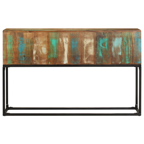 vidaXL Console Table 120x30x75 cm Solid Reclaimed Wood