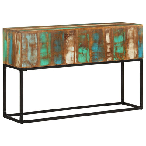 vidaXL Console Table 120x30x75 cm Solid Reclaimed Wood