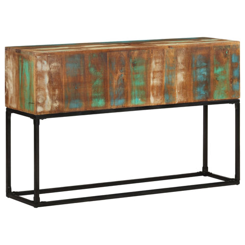 vidaXL Console Table 120x30x75 cm Solid Reclaimed Wood