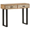 vidaXL Console Table 100x30x75 cm Solid Mango Wood