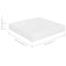 vidaXL Floating Wall Shelf High Gloss White 23x23.5x3.8 cm MDF
