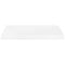 vidaXL Floating Wall Shelf High Gloss White 50x23x3.8 cm MDF