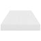 vidaXL Floating Wall Shelf High Gloss White 60x23.5x3.8 cm MDF