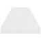 vidaXL Floating Wall Shelf High Gloss White 90x23.5x3.8 cm MDF