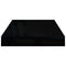 vidaXL Floating Wall Shelf High Gloss Black 40x23x3.8 cm MDF