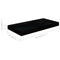 vidaXL Floating Wall Shelf High Gloss Black 50x23x3.8 cm MDF