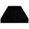 vidaXL Floating Wall Shelf High Gloss Black 80x23.5x3.8 cm MDF