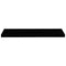 vidaXL Floating Wall Shelf High Gloss Black 90x23.5x3.8 cm MDF