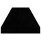 vidaXL Floating Wall Shelf High Gloss Black 90x23.5x3.8 cm MDF