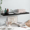 vidaXL Floating Wall Shelf High Gloss Black 90x23.5x3.8 cm MDF