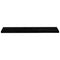 vidaXL Floating Wall Shelf High Gloss Black 120x23.5x3.8 cm MDF