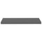 vidaXL Floating Wall Shelf High Gloss Grey 80x23.5x3.8 cm MDF