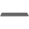 vidaXL Floating Wall Shelf High Gloss Grey 90x23.5x3.8 cm MDF