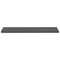 vidaXL Floating Wall Shelf High Gloss Grey 120x23.5x3.8 cm MDF