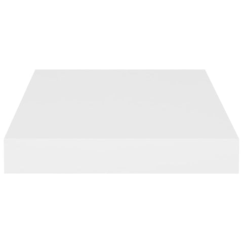 vidaXL Floating Wall Shelf White 23x23.5x3.8 cm MDF