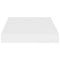 vidaXL Floating Wall Shelf White 23x23.5x3.8 cm MDF