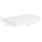 vidaXL Floating Wall Shelf White 40x23x3.8 cm MDF