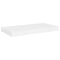 vidaXL Floating Wall Shelf White 50x23x3.8 cm MDF