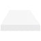 vidaXL Floating Wall Shelf White 80x23.5x3.8 cm MDF