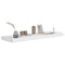 vidaXL Floating Wall Shelves 4 pcs White 80x23.5x3.8 cm MDF