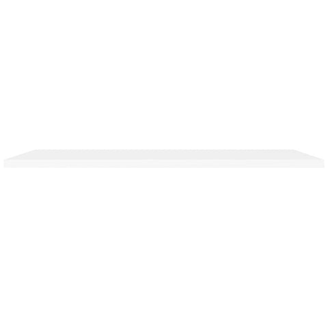 vidaXL Floating Wall Shelf White 120x23.5x3.8 cm MDF