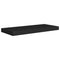 vidaXL Floating Wall Shelves 4 pcs Black 60x23.5x3.8 cm MDF