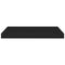 vidaXL Floating Wall Shelves 4 pcs Black 60x23.5x3.8 cm MDF