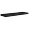 vidaXL Floating Wall Shelf Black 80x23.5x3.8 cm MDF
