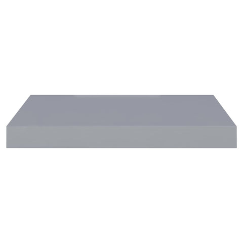 vidaXL Floating Wall Shelf Grey 40x23x3.8 cm MDF
