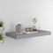 vidaXL Floating Wall Shelf Grey 50x23x3.8 cm MDF