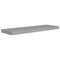 vidaXL Floating Wall Shelves 4 pcs Grey 80x23.5x3.8 cm MDF