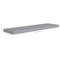 vidaXL Floating Wall Shelf Grey 90x23.5x3.8 cm MDF