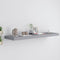 vidaXL Floating Wall Shelf Grey 90x23.5x3.8 cm MDF