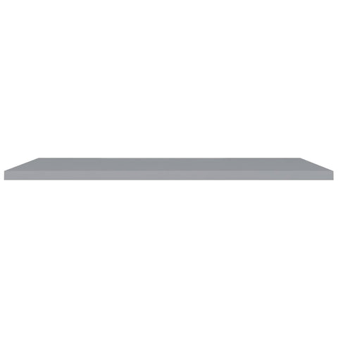 vidaXL Floating Wall Shelf Grey 120x23.5x3.8 cm MDF
