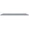 vidaXL Floating Wall Shelf Grey 120x23.5x3.8 cm MDF
